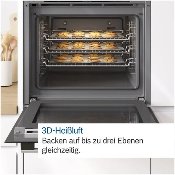 Bosch HND611LS61 Herdset Edelstahl + Edelstahl / A 4 Bosch HND611LS61 Herdset Edelstahl + Edelstahl / A – Bild 4