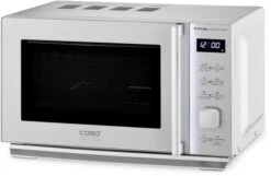 Caso M 20 Cube Ceramic Stand-Solo-Mikrowelle Silber