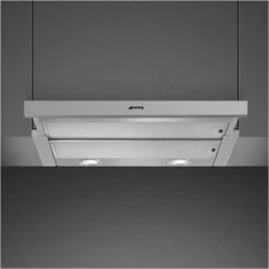 Smeg KSET666XE Flachschirm-Dunstabzugshaube Silber / A