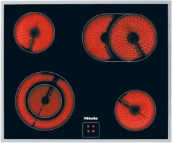 Miele KM 6023 Glaskeramikfeld Edelstahl