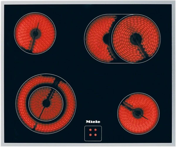 Miele KM 6023 Glaskeramikfeld Edelstahl