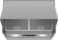 NEFF DMAC641X Einbau-Dunstabzugshaube Silber / B