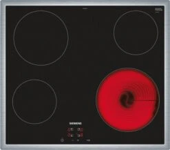 Siemens ET645HE17 Autark-Glaskeramikfeld Edelstahl