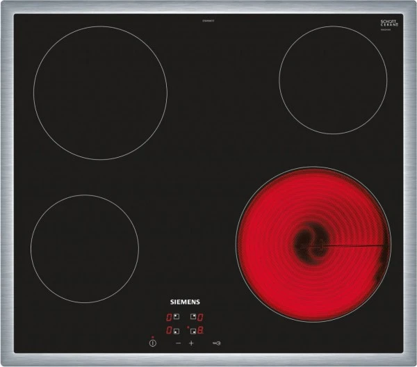 Siemens ET645HE17 Autark-Glaskeramikfeld Edelstahl