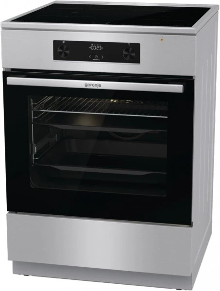 Gorenje GEIT6C60XPG Stand-Elektroherd Mit Induktionsfeld Edelstahl/cleansteel / A 2 Gorenje GEIT6C60XPG Stand-Elektroherd Mit Induktionsfeld Edelstahl/cleansteel / A – Bild 2