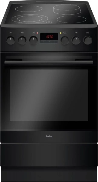 Amica SHC 11503 SM Elektroherd Mit Glaskeramikfeld Schwarz / A 1 Amica SHC 11503 SM Elektroherd Mit Glaskeramikfeld Schwarz / A