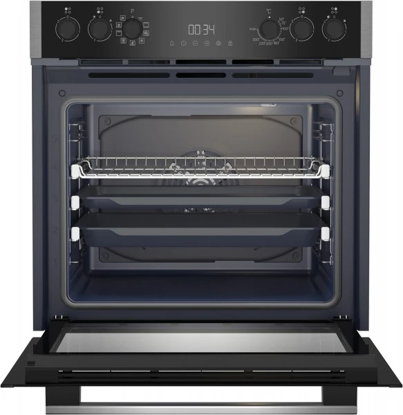 Grundig GEHM 19310 B Herdset Glas Schwarz/edelstahl + Edelstahl / A+ – Bild 5