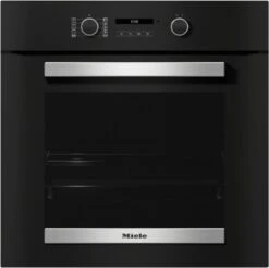 Miele H 2465 B Einbaubackofen Obsidianschwarz/edelstahl-look / A+
