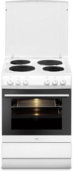 Amica SHE 11660 W Elektroherd Mit Kochfeld Weiß / A