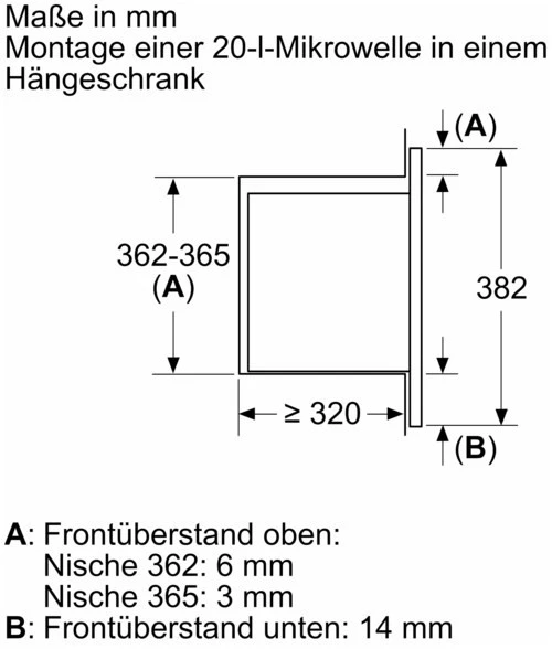 Bosch BFL523MW3 Einbau-Solo-Mikrowelle Weiß 3 Bosch BFL523MW3 Einbau-Solo-Mikrowelle Weiß – Bild 3
