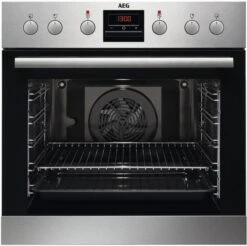 AEG EES33101ZM Einbau Elektro-Herd Edelstahl/cleansteel / A