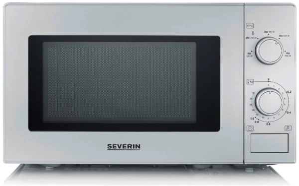 Severin MW 7899 Stand-Solo-Mikrowelle Silber