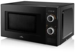 Eta Morelo Solo-Mikrowelle Schwarz