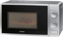 BOMANN MW 6015 CB Kombi-Mikrowelle Silber