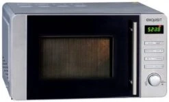Exquisit MW 8020 H Kombi-Mikrowelle Silber
