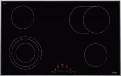 Amica KMC 743 600 E Autark-Glaskeramikfeld Edelstahl