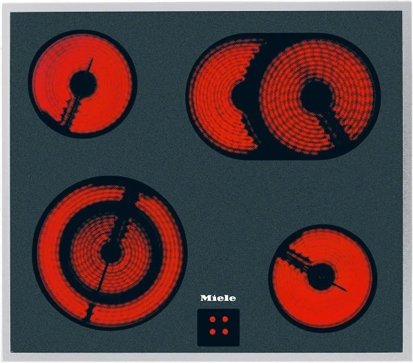 Miele KM 6013 LPT Glaskeramikfeld Edelstahl