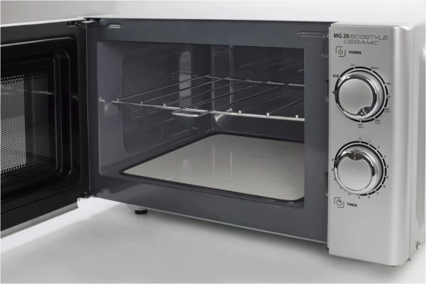 Caso MG 20 Ecostyle Ceramic Kombi-Mikrowelle Silber – Bild 6