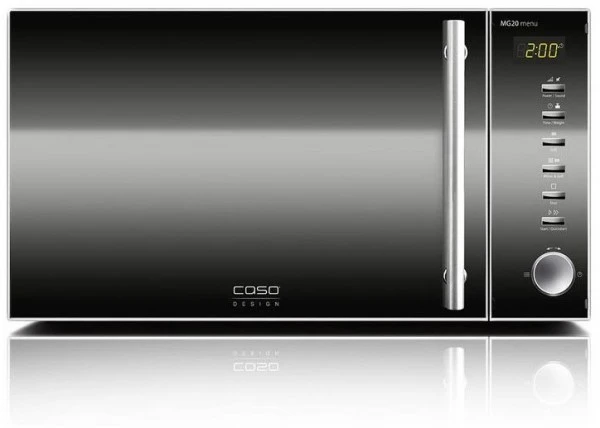 Caso MG 20 Menu Stand-Kombi-Mikrowelle Schwarz