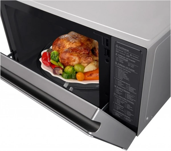 LG MJ3965ACS Kombi-Mikrowelle Silber/schwarz – Bild 5