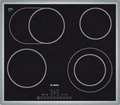 Bosch PKN645F17 Autark-Glaskeramikfeld Edelstahl