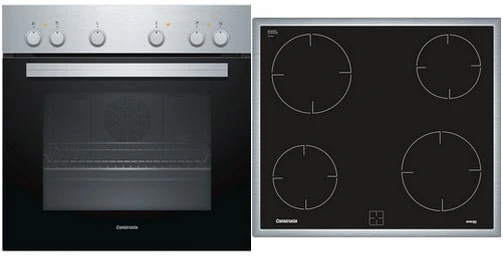 Constructa CX30EK01T Herdset Bestehend Aus CH5M00050 + CM31054 Edelstahl + Edelstahl / A