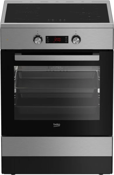 Beko FSM69301XCT Stand-Elektroherd Mit Induktionsfeld Edelstahl / A 1 Beko FSM69301XCT Stand-Elektroherd Mit Induktionsfeld Edelstahl / A