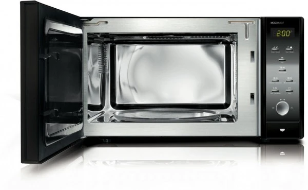 Caso MCG 30 Chef Stand-Kombi-Mikrowelle Schwarz – Bild 2