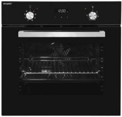 Exquisit EBE 657-2H Einbaubackofen Schwarz / A