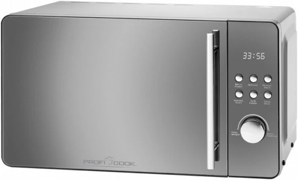 ProfiCook PC-MWG 1175 Kombi-Mikrowelle Silber 1 ProfiCook PC-MWG 1175 Kombi-Mikrowelle Silber