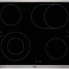 AEG HE604062XB Glaskeramikfeld Edelstahl