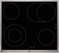 AEG HE604062XB Glaskeramikfeld Edelstahl