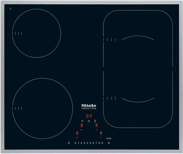 Miele KM 6322 Induktionskochfeld Edelstahl 1 Miele KM 6322 Induktionskochfeld Edelstahl