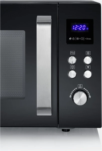 Severin MW 7756 Solo-Mikrowelle Schwarz – Bild 2
