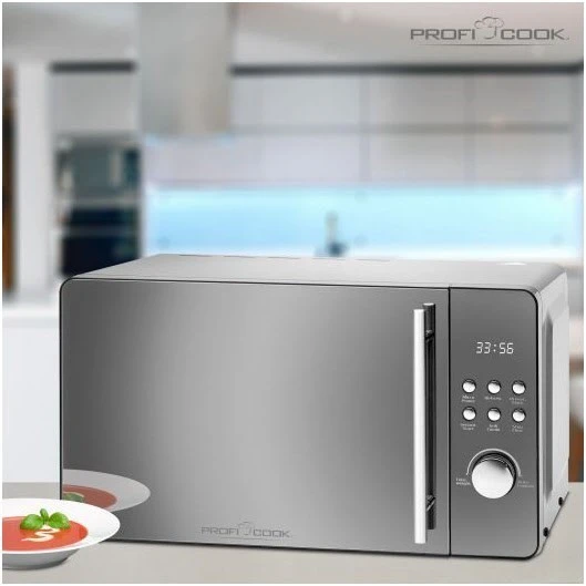 ProfiCook PC-MWG 1175 Kombi-Mikrowelle Silber 6 ProfiCook PC-MWG 1175 Kombi-Mikrowelle Silber – Bild 6