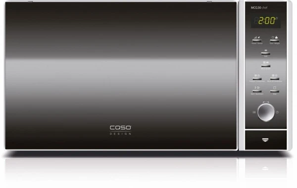 Caso MCG 30 Chef Stand-Kombi-Mikrowelle Edelstahl 1 Caso MCG 30 Chef Stand-Kombi-Mikrowelle Edelstahl