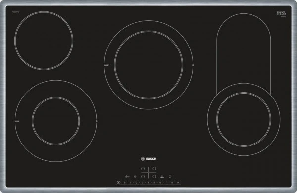 Bosch PKC845FP1D Autark-Glaskeramikfeld Edelstahl