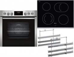 NEFF HMK270 Herdset Bestehend Aus E1CCE4AN0+M14R72N2+Z11TF36X0 Edelstahl + Edelstahl / A
