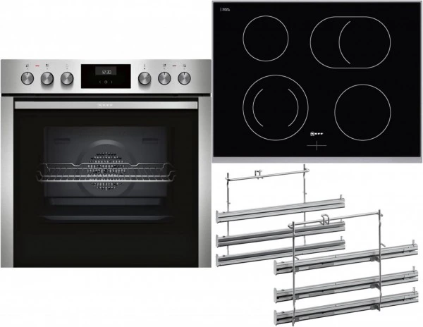 NEFF HMK270 Herdset Bestehend Aus E1CCE4AN0+M14R72N2+Z11TF36X0 Edelstahl + Edelstahl / A