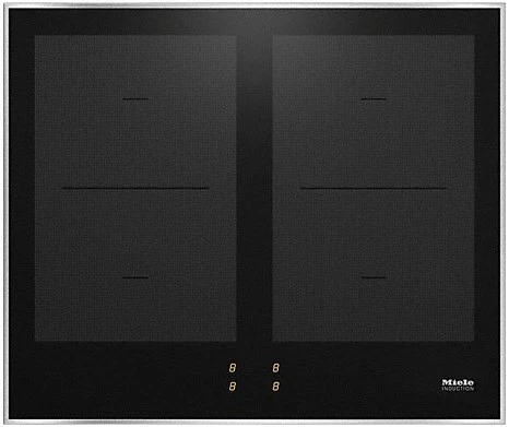 Miele KM 7005 FR Glaskeramik-Induktions-Kochfeld Edelstahl