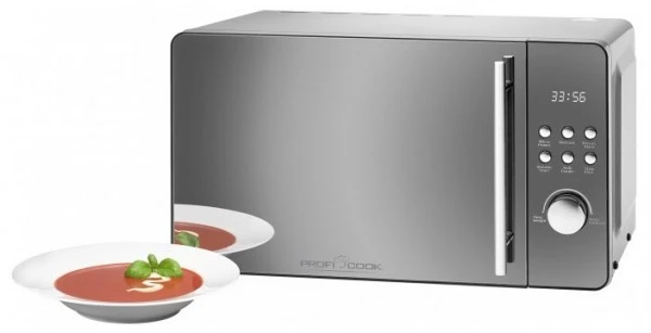 ProfiCook PC-MWG 1175 Kombi-Mikrowelle Silber 2 ProfiCook PC-MWG 1175 Kombi-Mikrowelle Silber – Bild 2