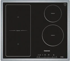 Constructa CA 725353 Induktionskochfeld Edelstahl