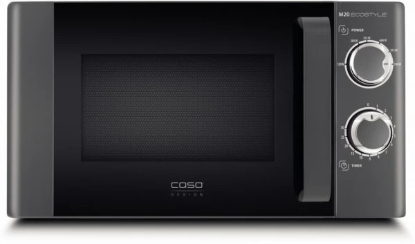 Caso M20 Ecostyle Solo-Mikrowelle Schwarz