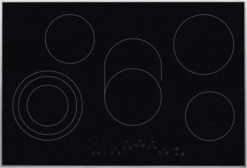 Amica KMC 745 100 E Autark-Glaskeramikfeld Edelstahl