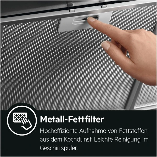 AEG DEB2531S Einbau-Dunstabzugshaube Grau / D – Bild 4