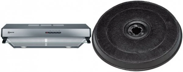 NEFF DMK161DEB Unterbau-Dunstabzugshaube Bestehend Aus D16EB12N0 + Z5101X0 Edelstahl / D