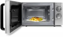 Caso M 20 Ecostyle Pro Solo-Mikrowelle Silber