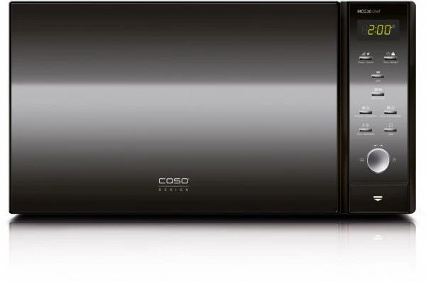 Caso MCG 30 Chef Stand-Kombi-Mikrowelle Schwarz