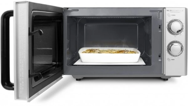 Caso MG 20 Ecostyle Ceramic Kombi-Mikrowelle Silber – Bild 4
