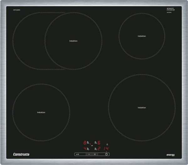 Constructa CX51EI03T Herdset Mit Induktionskochfeld Bestehend Aus CH7M61753 + CM724055 Edelstahl + Edelstahl / – Bild 6